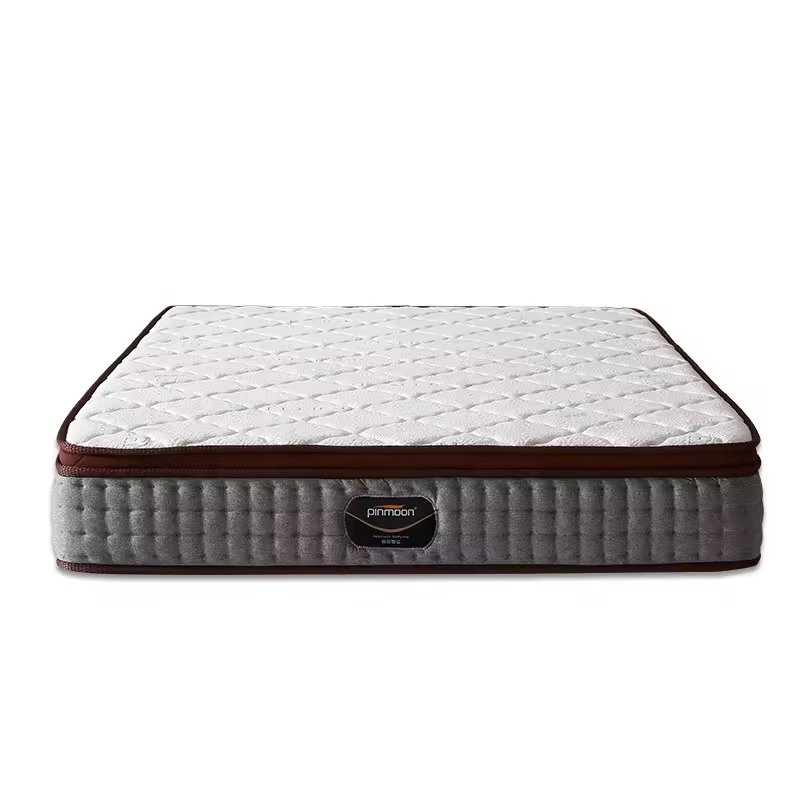 Hotel bed set cheap firm mattress with divan