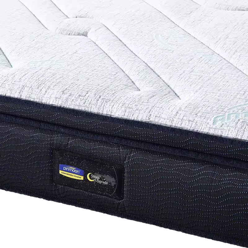 Hypo-allergenic hotel mattress for hotel size memory foam pocket spring mattress