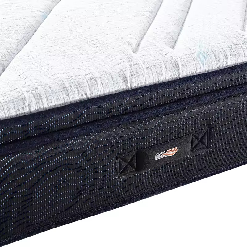 Hypo-allergenic hotel mattress for hotel size memory foam pocket spring mattress