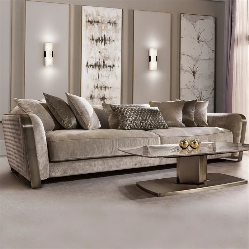 italian fabric home sofa