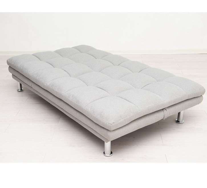 Folding small fabric sofa bed