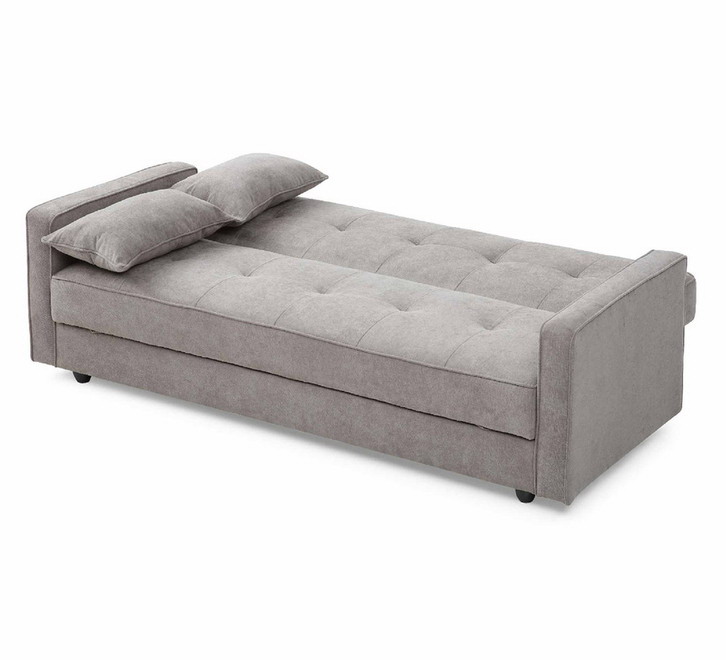 Fabric Three Person Simple Leisure Sofa Bed